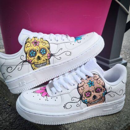 Santa Muerte Air Force 1 Custom