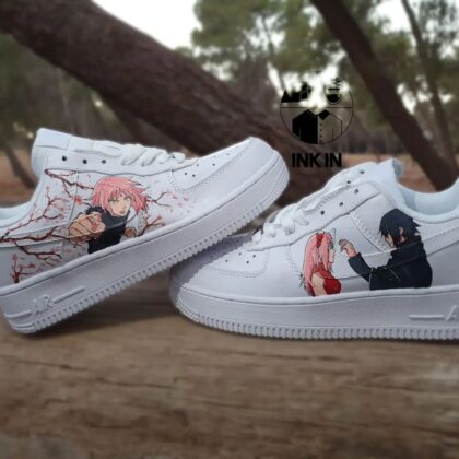 Sasuke x Sakura Air Force 1 Custom