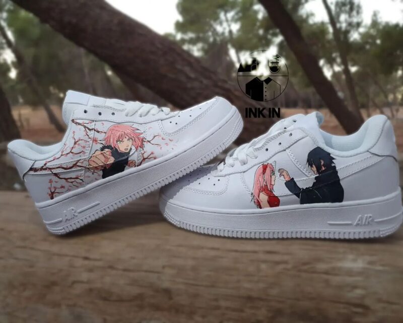 Sasuke x Sakura Air Force 1 Custom