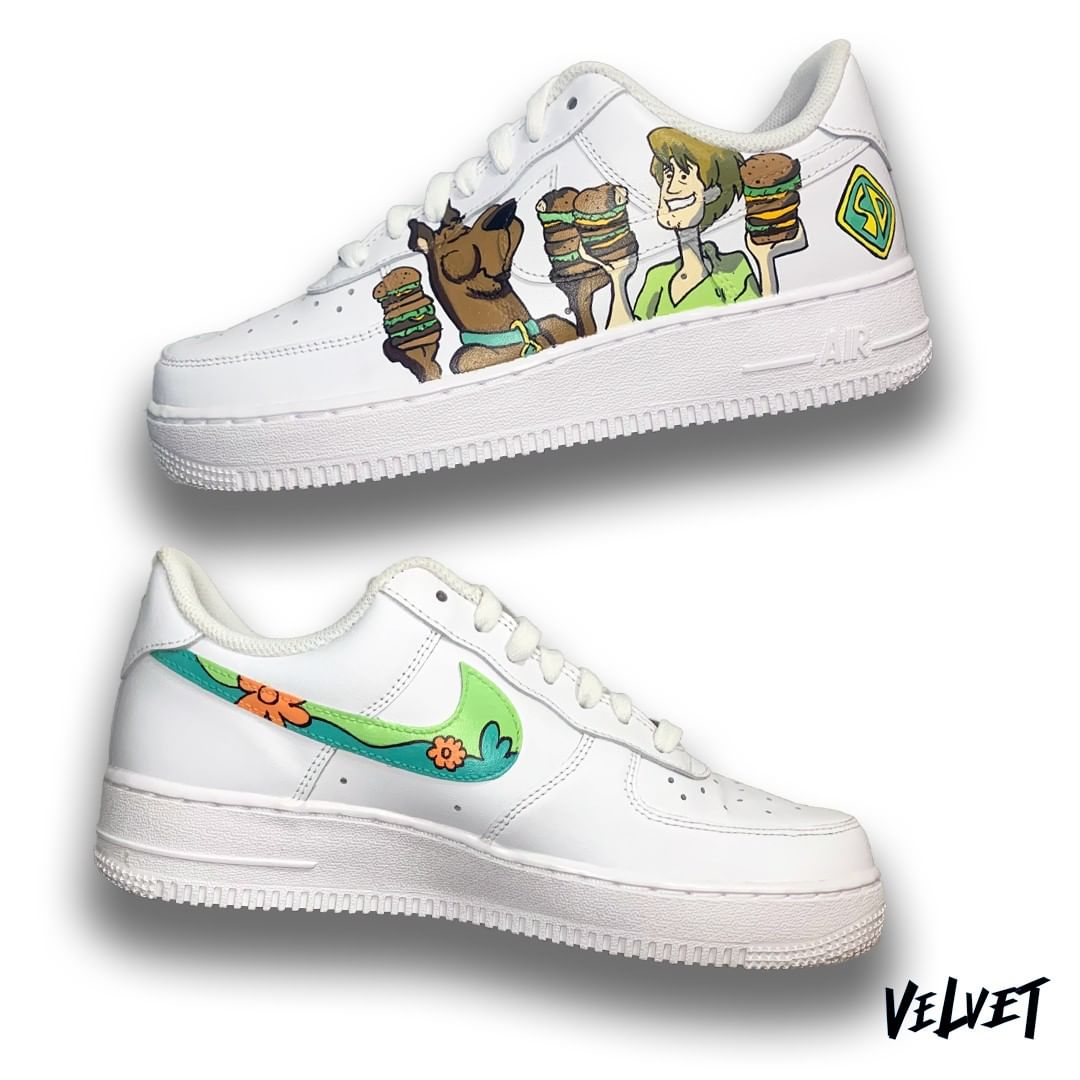 Scooby Doo Air Force 1 Custom