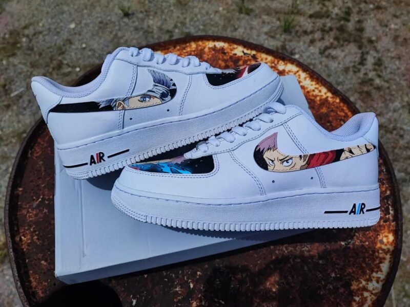 jujutsu kaisen - Gojo Satoru x Itadori Yuji Air Force 1 Custom