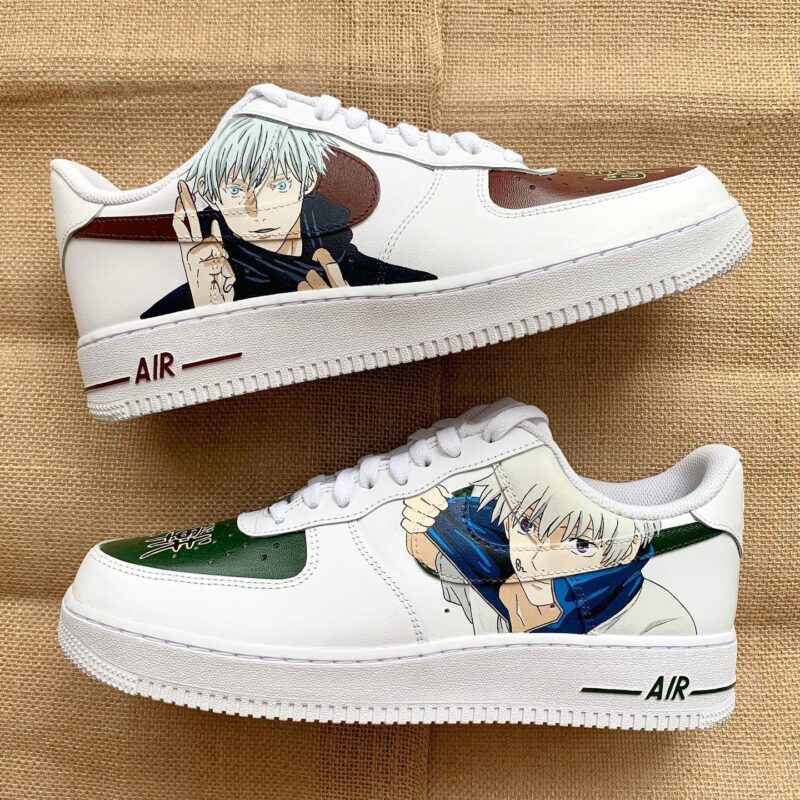 jujutsu kaisen - Gojo x Inumaki Air Force 1 Custom