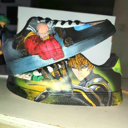 One Punch Man Air Force 1 Custom