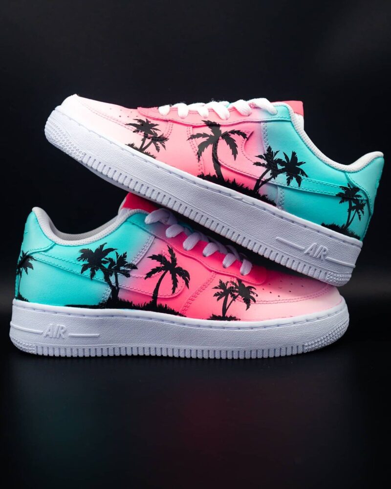 Palm Trees Air Force 1 Custom