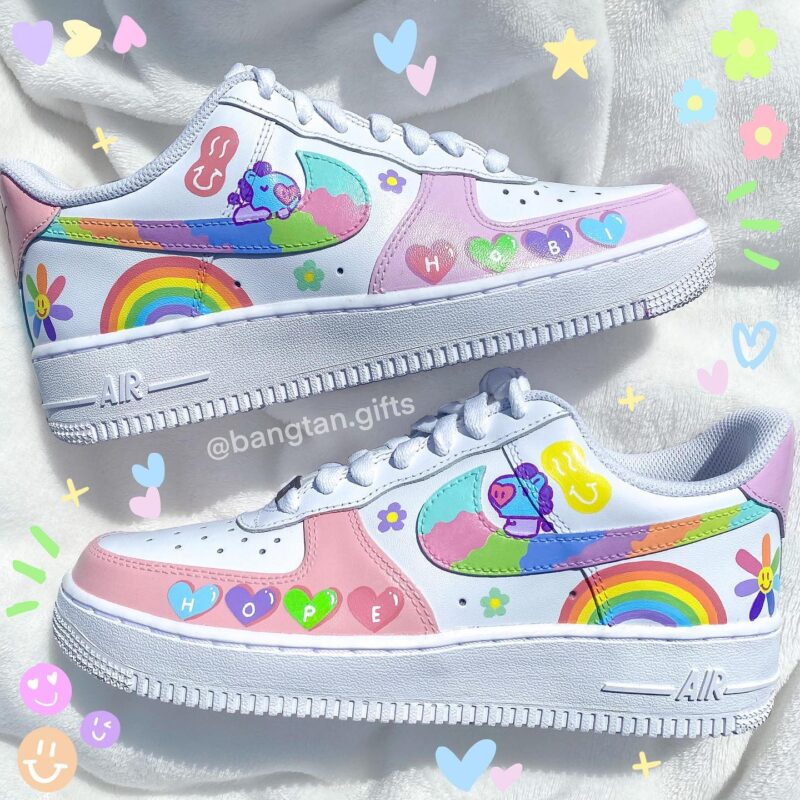 Pastel Air Force 1 Custom