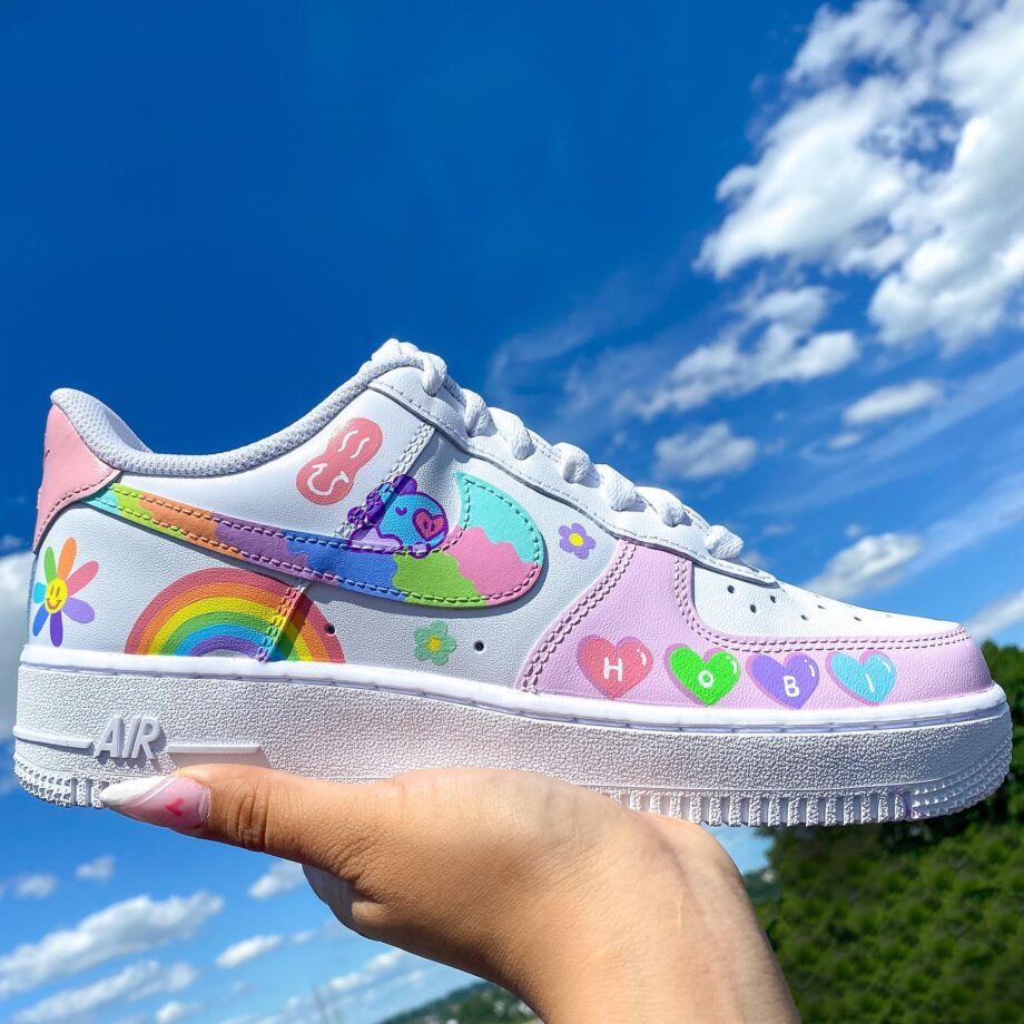 custom pastel air force 1