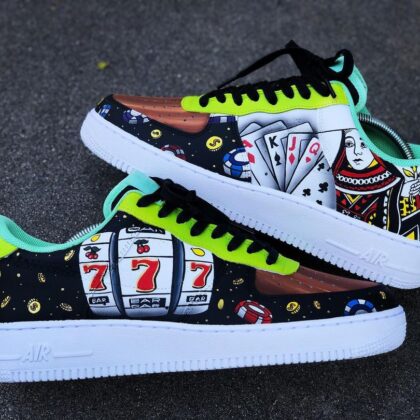 Poker Air Force 1 Custom