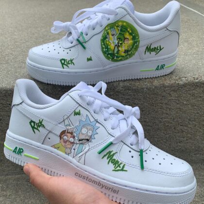 Rick And Morty Air Force 1 Custom