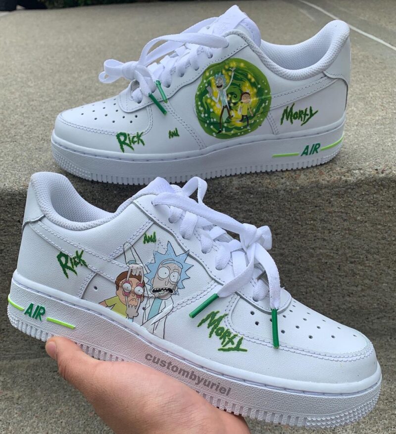 Rick And Morty Air Force 1 Custom