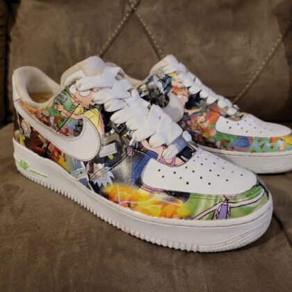 Rick and Morty Air Force 1 Custom