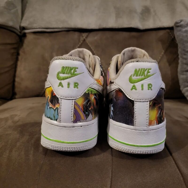 Rick and Morty Air Force 1 Custom - Image 4