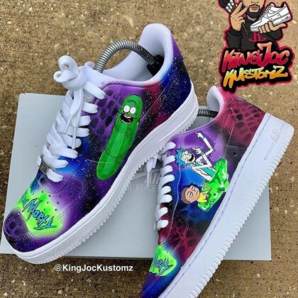 Rick and Morty Air Force 1 Custom