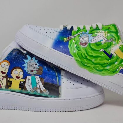 Rick and Morty Air Force 1 Custom