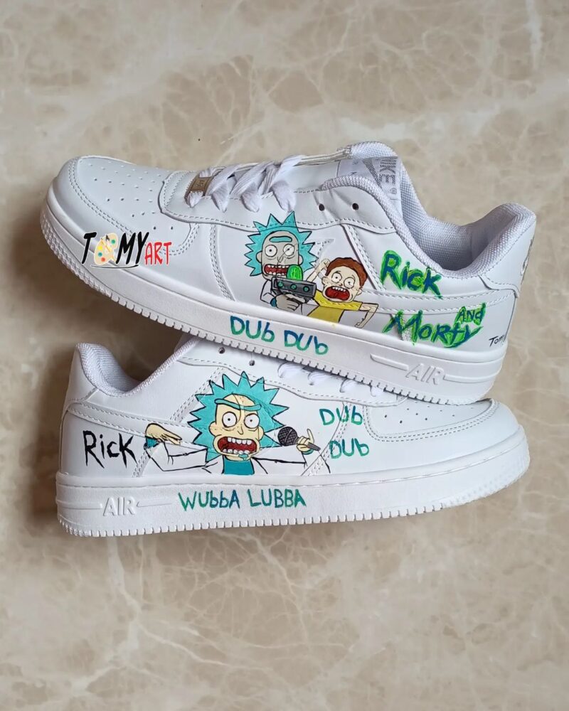 Rick and Morty Air Force 1 Custom