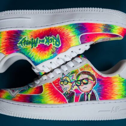 Rick and Morty Air Force 1 Custom