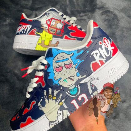 Rick and Morty Air Force 1 Custom