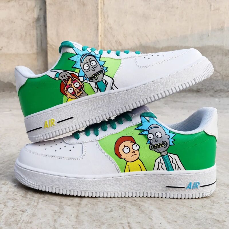 Rick and Morty Air Force 1 Custom