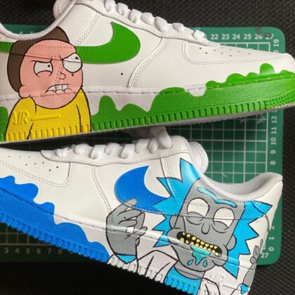 Rick and Morty Air Force 1 Custom