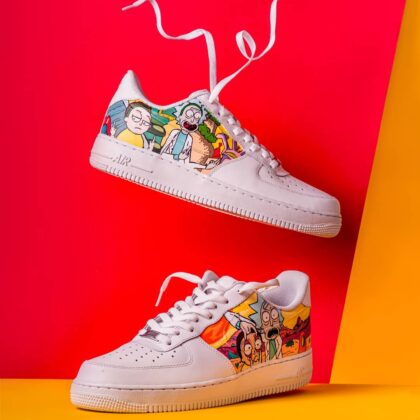 Rick and Morty Air Force 1 Custom