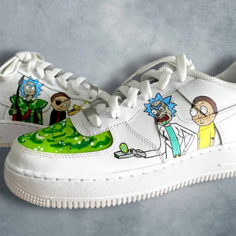 Rick and Morty Air Force 1 Custom