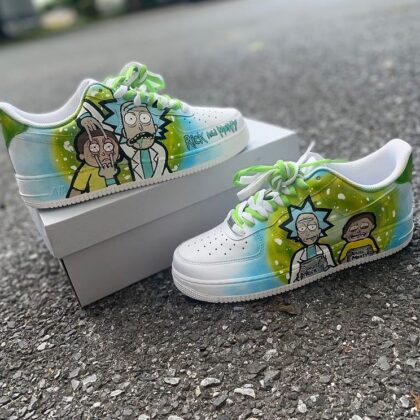 Rick and Morty Air Force 1 Custom