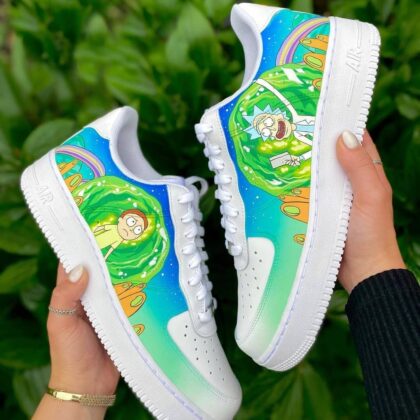 Rick and Morty Air Force 1 Custom