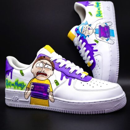 Rick and Morty Air Force 1 Custom