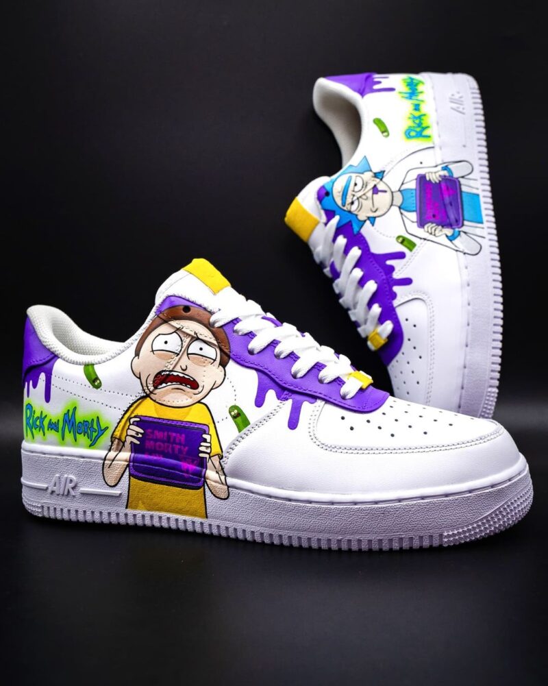 Rick and Morty Air Force 1 Custom