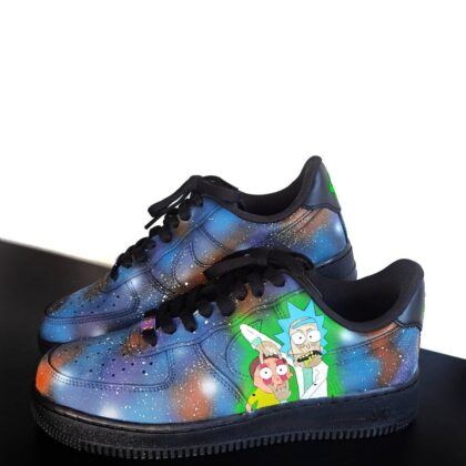 Rick and Morty Air Force 1 Custom