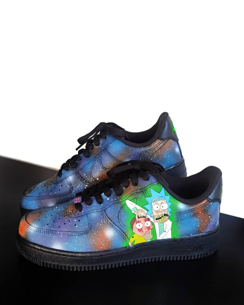 Rick and Morty Air Force 1 Custom