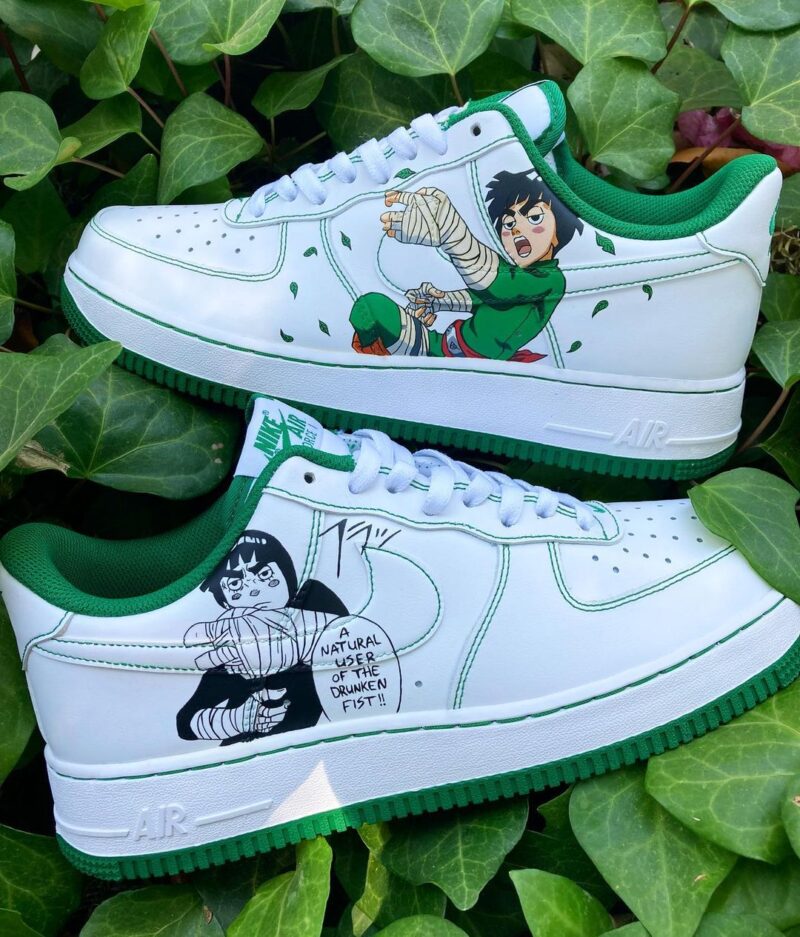 Rock Lee Air Force 1 Custom