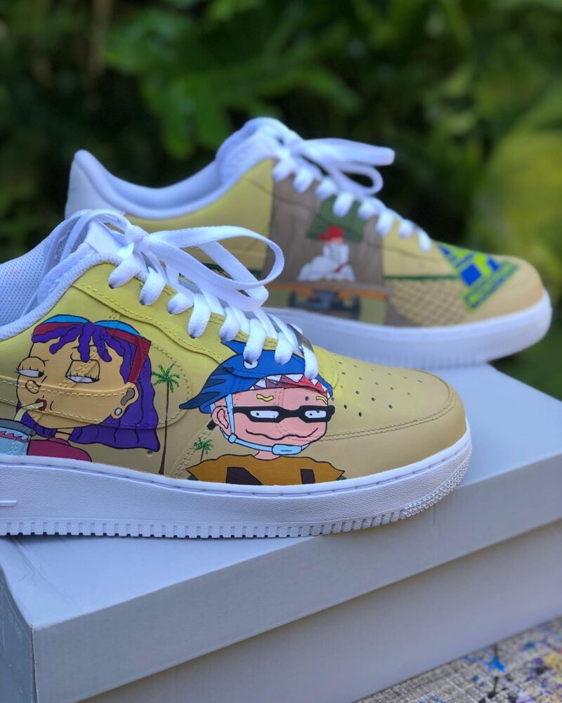 Rocket Power Air Force 1 Custom