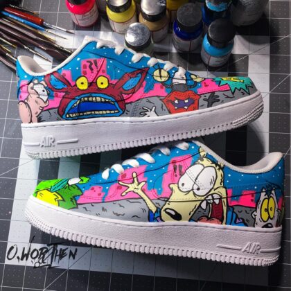 Rocko Modern Life Air Force 1 Custom