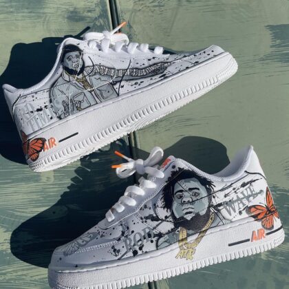 Rod Wave Air Force 1 Custom