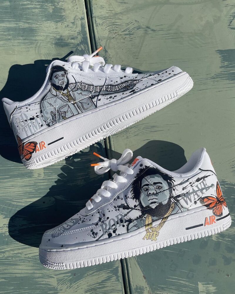 Rod Wave Air Force 1 Custom