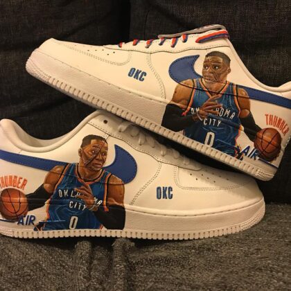 Russell Westbrook Air Force 1 Custom