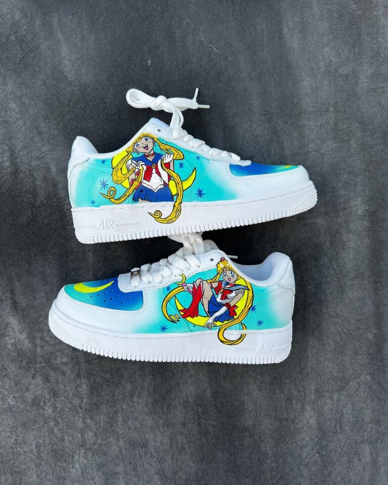 sailor moon custom air force 1