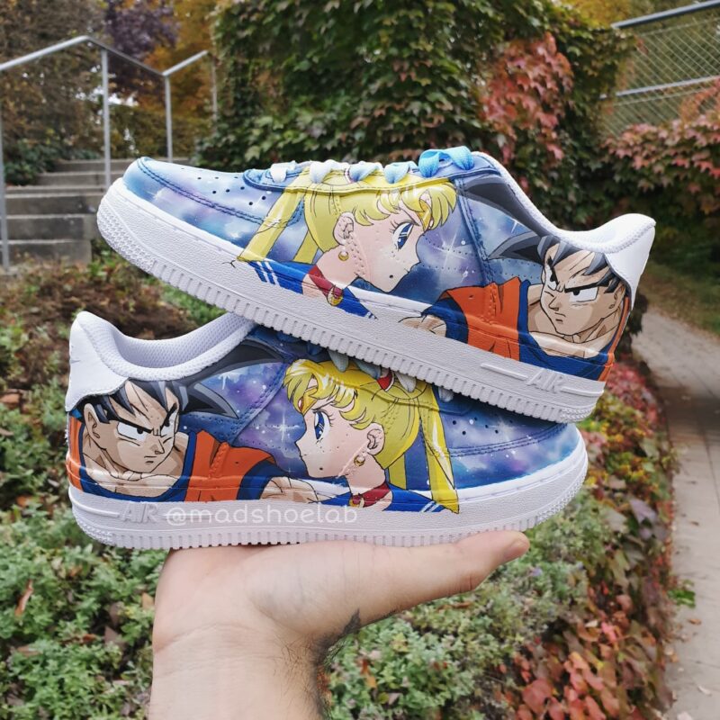 Sailor Moon x Dragon Ball Air Force 1 Custom