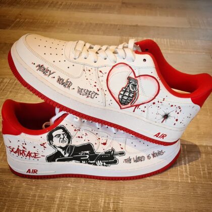 Scarface Air Force 1 Custom