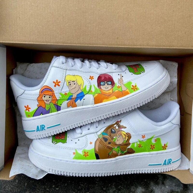 Scooby-Doo Air Force 1 Custom