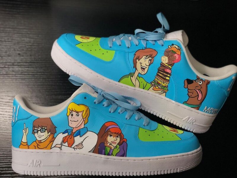 Scooby Doo Air Force 1 Custom