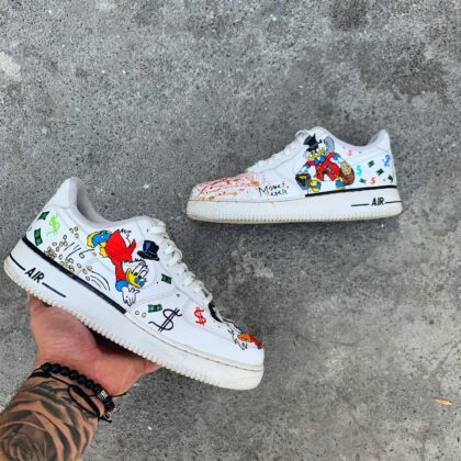 Scrooge McDuck Air Force 1 Custom