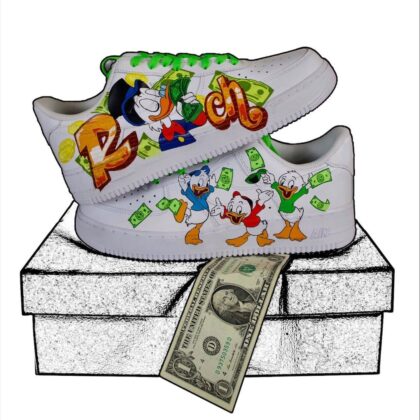 Scrooge McDuck Air Force 1 Custom