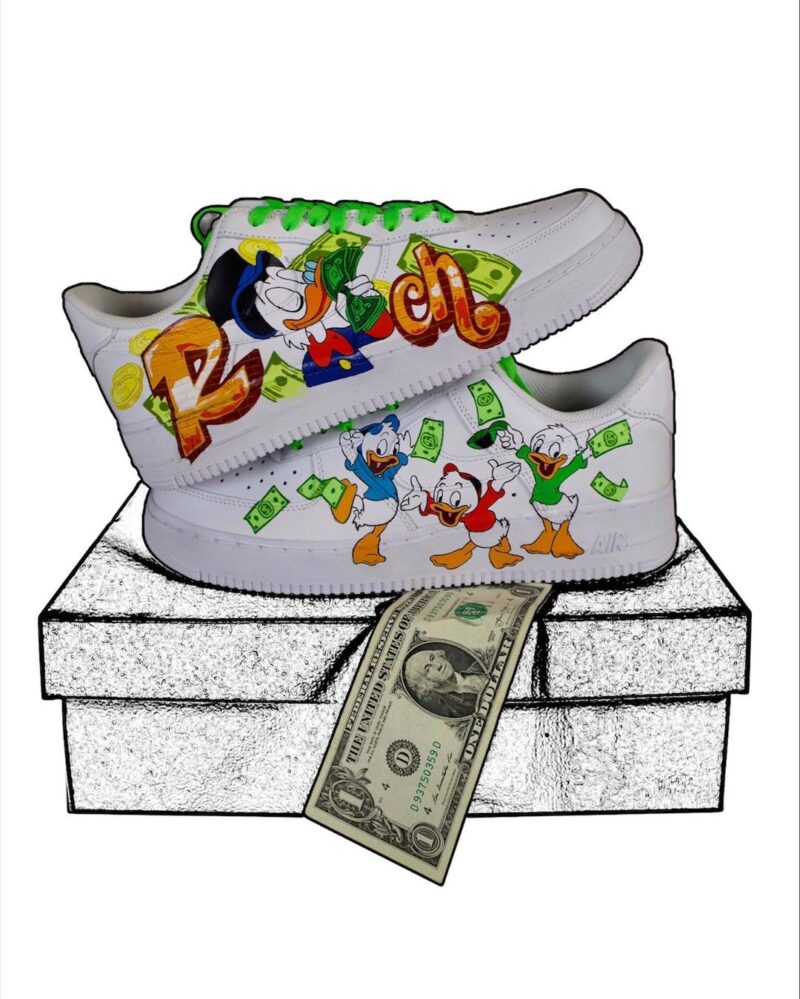 Scrooge McDuck Air Force 1 Custom