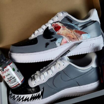 Shark Air Force 1 Custom