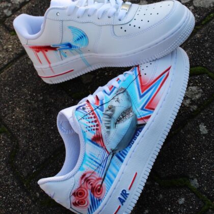 Shark Air Force 1 Custom