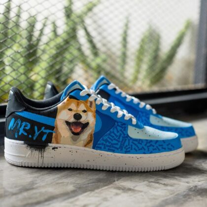 Shiba Inu Blue Air Force 1 Custom