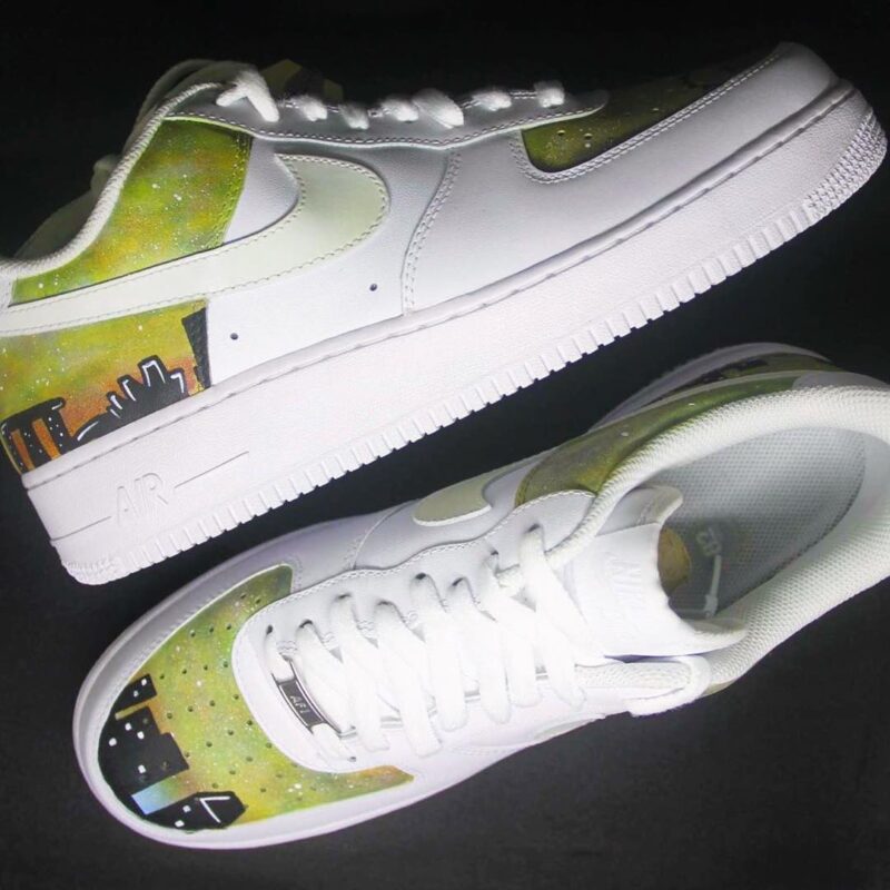 Singapore Skyline Air Force 1 Custom