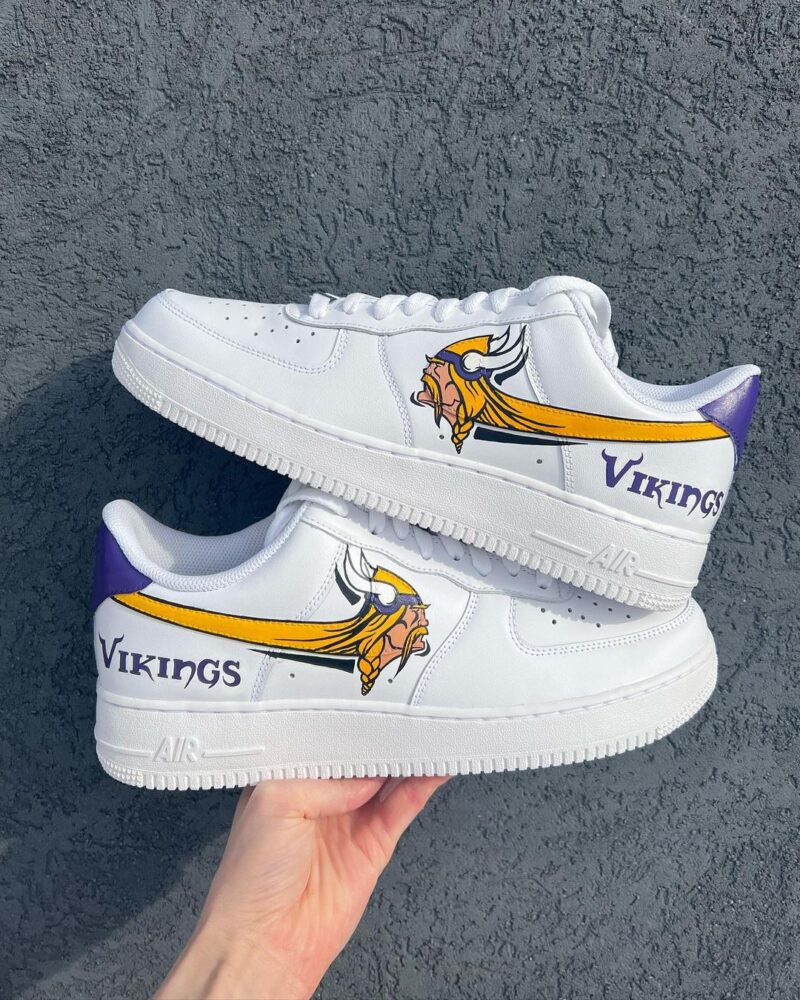 Skol Vikings Air Force 1 Custom