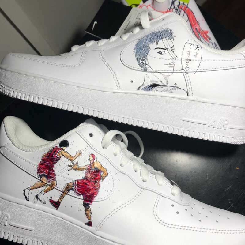 Slam Dunk Air Force 1 Custom